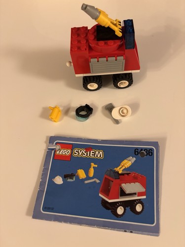 Lego 6486 feuerwehr anhänger - feuerwehr,
