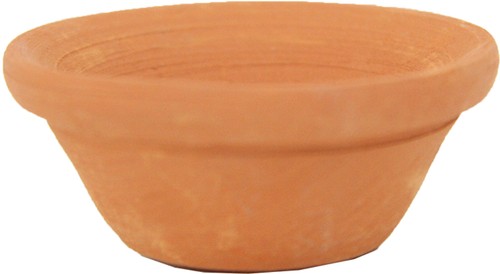 Terracottaschale 9 cm - Ø, 2,9