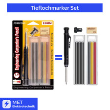Tieflochmarker set - tieflochmarker, –