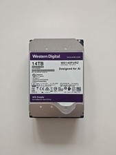 Western Digital WD Purple 14TB 3,5 Zoll SATA 6 Gb/s Festplatte (WD140PURZ)