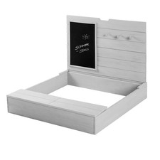 roba Sandkasten mit Deckel – Garten Outdoor Spielen Sandkiste - B-Ware