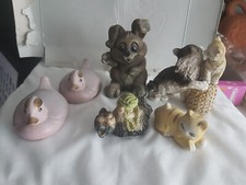 Deko Tiere  KONVOLUT   ,verschiedene ,aus keramik o.Steinart
