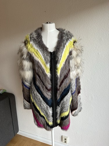 Rich royal pelzjacke - royal,