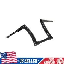 Silver 14" Ape Hangers Fat