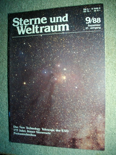 Sterne und weltraum 88 - weltraum, 9/88