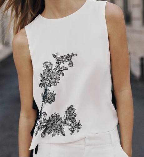 Zara damenbluse blusentop - ,