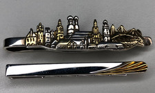 Zwei Silber Krawattenklammer