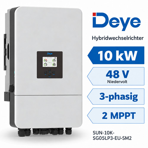 Deye sun 10k sg05lp3 - deye, sun-10k-sg05lp3-eu-sm2