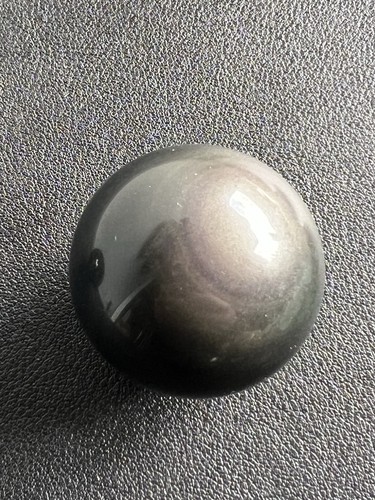 Regenbogen obsidian kugel - regenbogen, 35mm