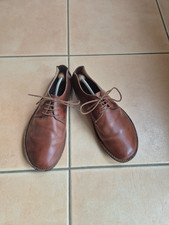 Barfußschuh von Vivobarefoot Leder braun Herren Business Gr. 47