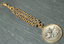Alte Jäger Jagd Taschenuhrkette Uhrenkette Uhrkette Chatelaine Bierzipfel Bengel