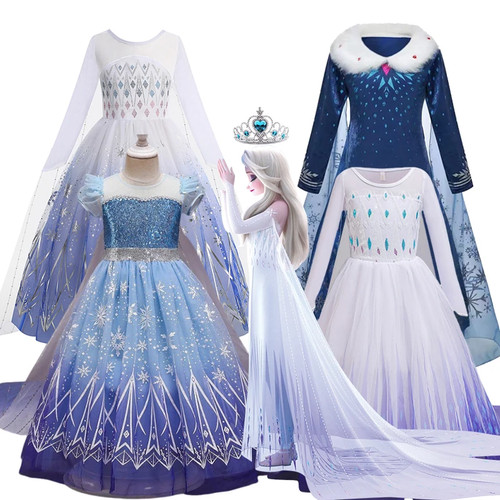 Elsa kostüm kinder frozen - kostüm,