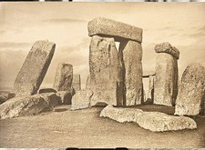 Antikes Foto - Stonehenge