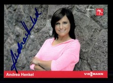 Andrea Henkel  Autogrammkarte