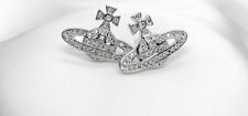 Vivienne Westwood Ohrringe Silber S925 Saturn Kugel Ohrstecker
