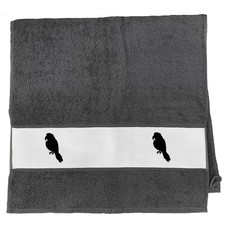Handtuch Papagei Silhouette