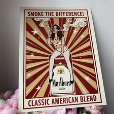 Marlboro Unikat Pin Up Girl
