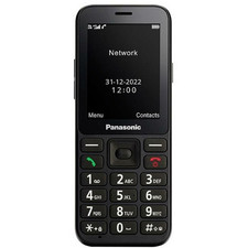Panasonic KX-TU250 Senioren-Handy tragbar Telefon lange Akkulaufzeit Schwarz615