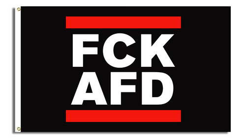 Fck afd flagge 150x90cm - afd,