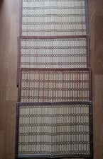 Platzdeckchen-Set aus Bambus 33,5 x 47 cm - 4 Stück