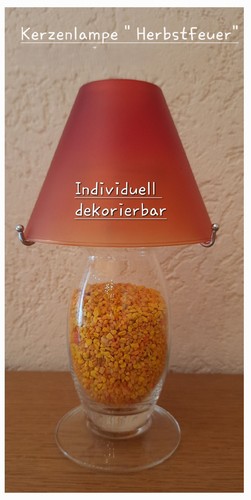 Kerzenlampe herbstfeuer von - kerzenlampe,