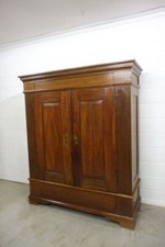 Antiker Schrank Kleiderschrank Küchenschrank aus Eiche um 1850