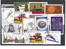 Polen briefmarken gestempelt - polen,