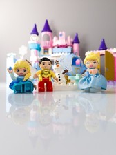 LEGO® DUPLO® Schloss Cinderella Kutsche Elsa Olaf Prinz nerdycustom MOC 