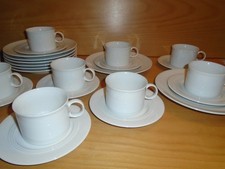 Friesland Jeverland weiß Kaffeeservice für 8 Personen