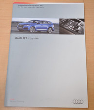 Selbststudienprogramm AUDI Q7 Typ 4M   SSP 632