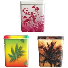 3x Metall-Zigarettenetui