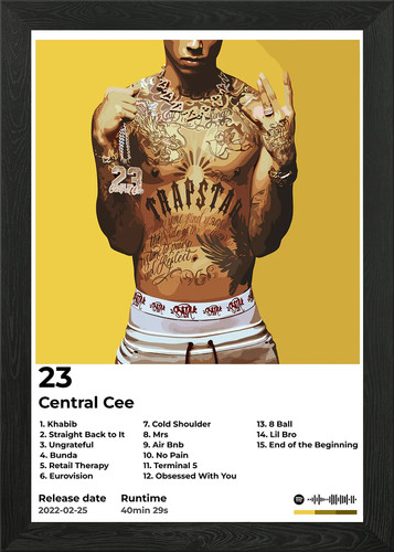 Central cee album cover - 23,
