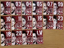 #391# 16 Autogrammkarten