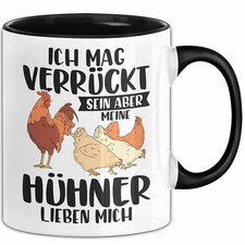 Hühnerstall Tasse Hühner Hahn Bauernhof Bäuerin Geschenk Huhn Geschenkidee Kaffe