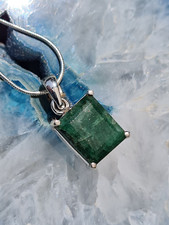 Geschenkset: Smaragd Anhänger