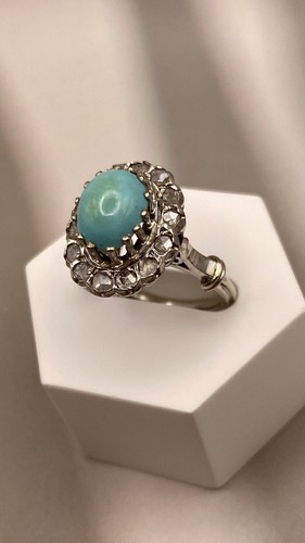 Vintage schmuck ring türkis - schmuck,