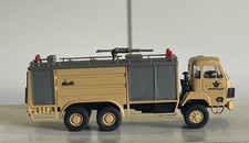 Roskopf 3-Achser Saurer  Rosenbauer Feuerwehr, Sandfarben  1:87 H0 ohne OVP