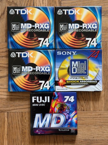 Stück minidisc tdk rxg - 5,
