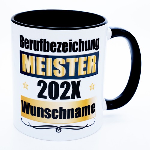 Beruf meister jahrgang tasse - meister,