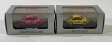 2 x Wiking VW Beetle 1:87