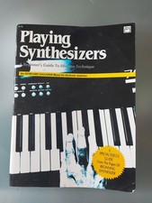 Vintage PLAYING SYNTHESIZERS beginners Guide to Effective Technique 1988 USA eng