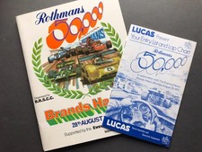 1972 Rothmans 50.000 Programm