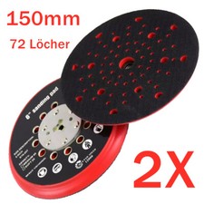 2X 150mm 72 Löcher Klett