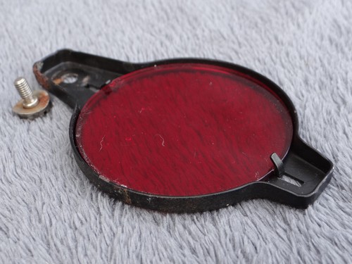 Red safety filter for - for, enlarger