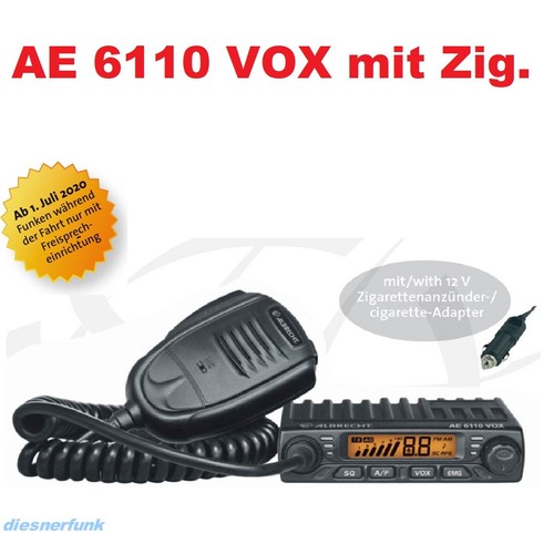 Albrecht 6110 vox mini - 6110, cb