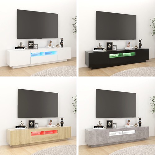 Schrank mit led leuchten - tv,