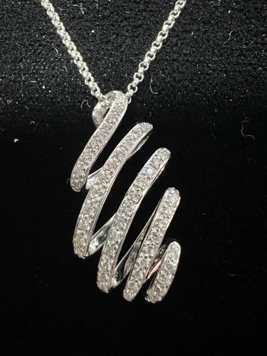 Diamant wirbel anhänger mit - diamant,