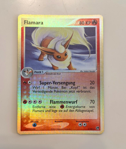 Nintendo pokémon tcg - nintendo, flamara