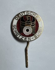 Alte Anstecknadel Deutscher Schützen-Bund , Schützenbund , Durchmesser ca. 18mm