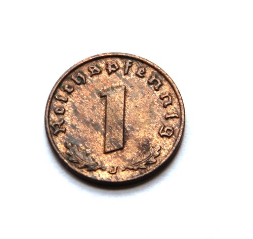 Nazi pfennig 1940 j - j,